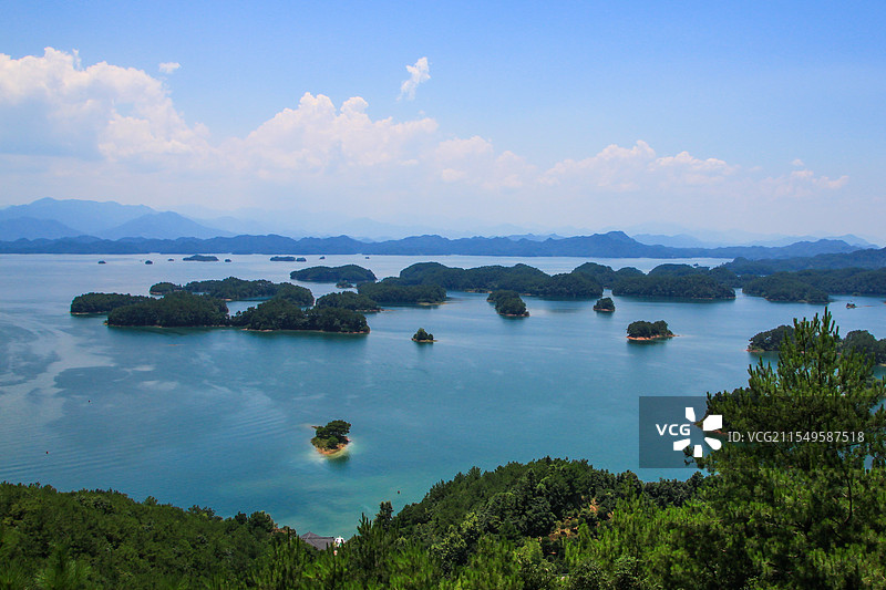 千岛湖梅峰景区图片素材