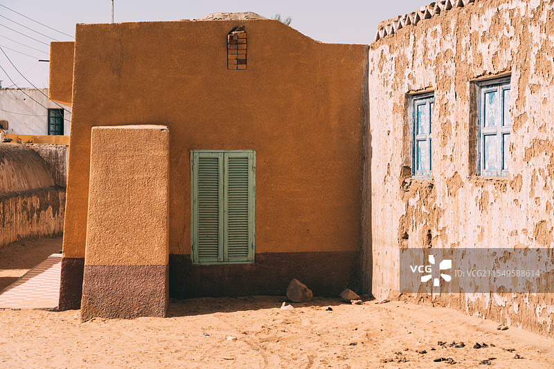 阿斯旺努比亚村落图片素材