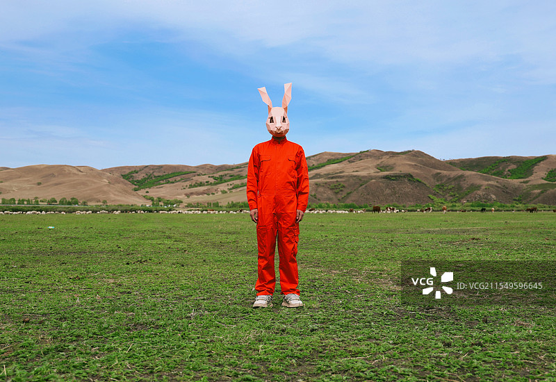 兔头人图片素材