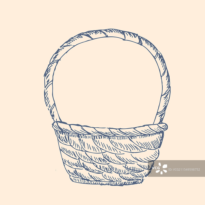 快乐复活节图形墨水元素手绘图片素材