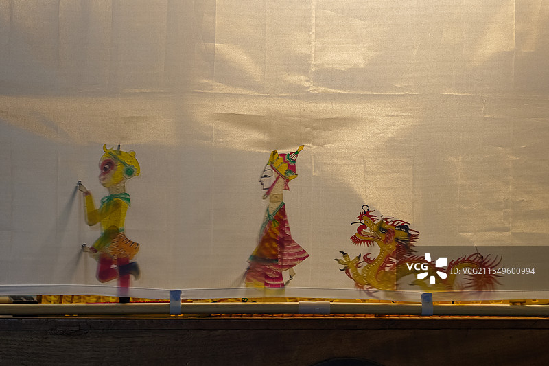 西游记主题皮影戏图片素材