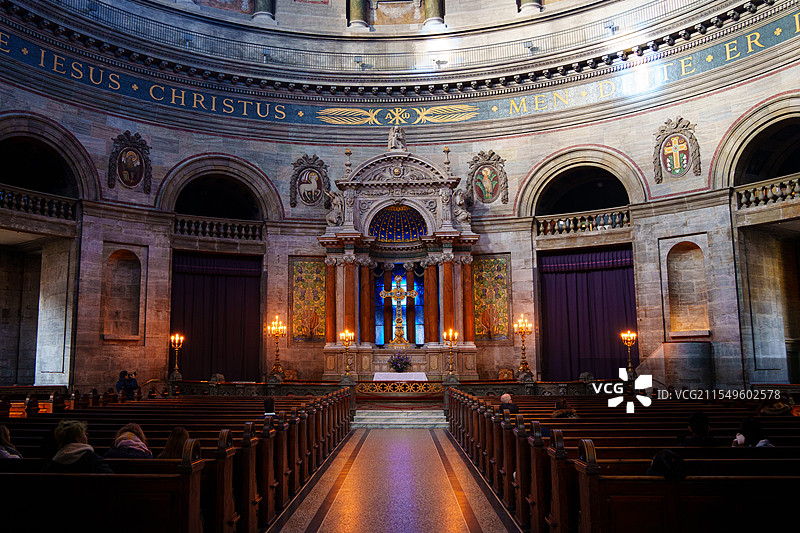 哥本哈根腓特烈教堂图片素材