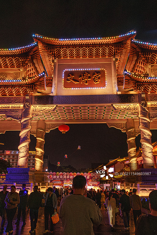 深圳文博宫非遗文化美食节图片素材