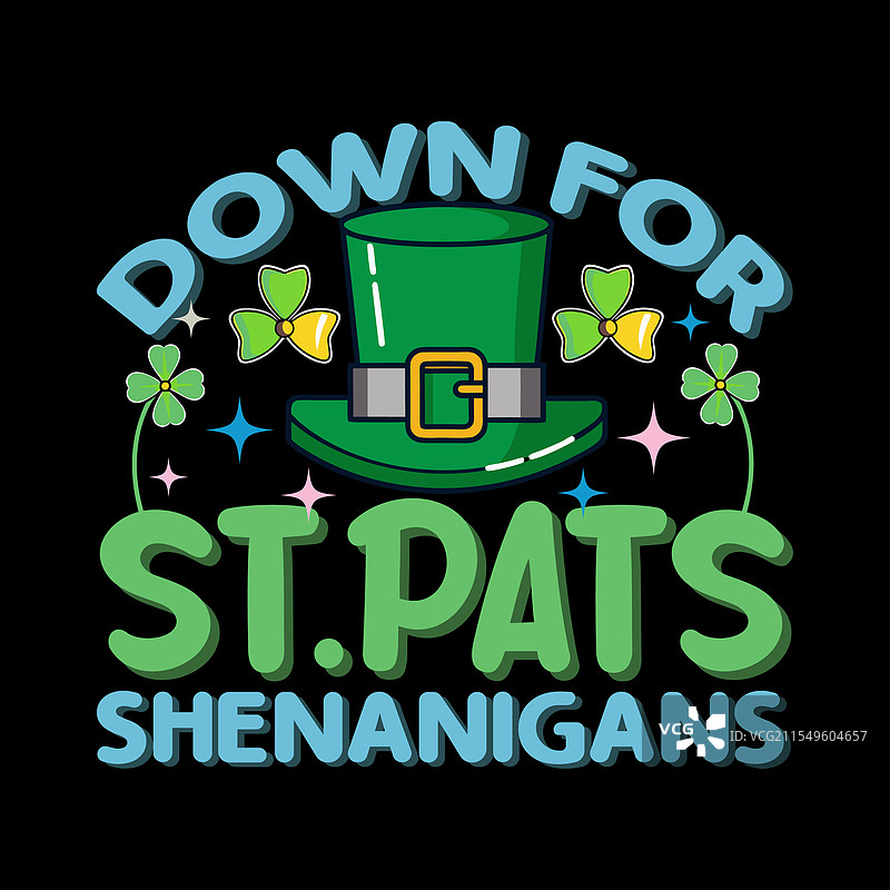 准备好参加圣帕特里克节的恶作剧了图片素材