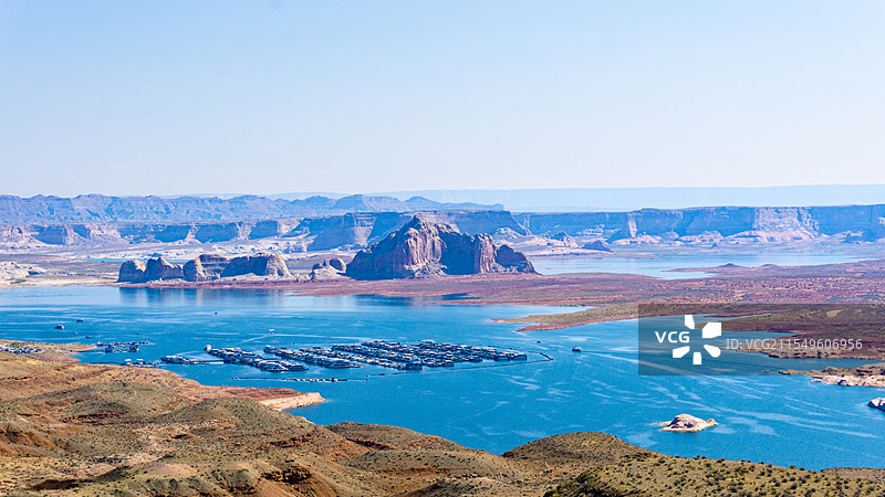 美国鲍威尔湖图片素材