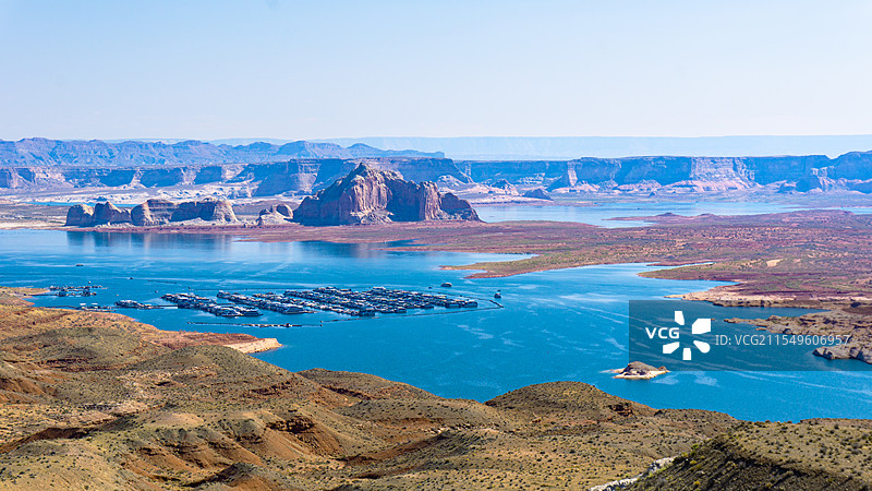 美国鲍威尔湖图片素材