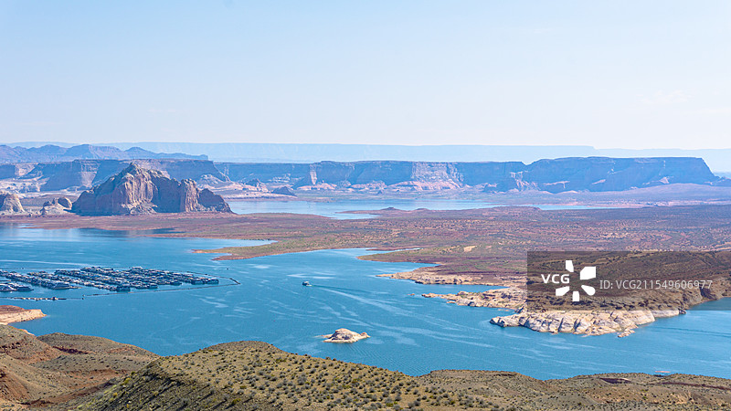 美国鲍威尔湖图片素材
