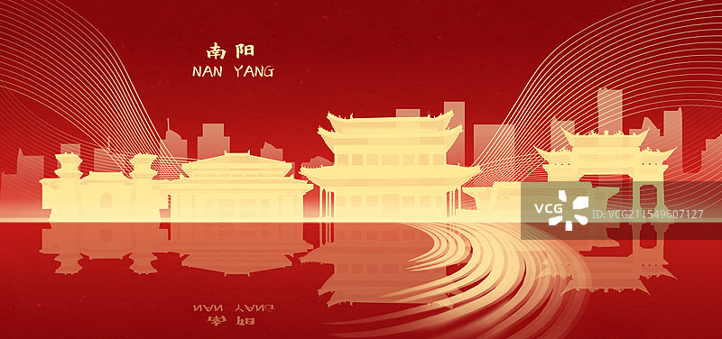 城市建筑南阳图片素材