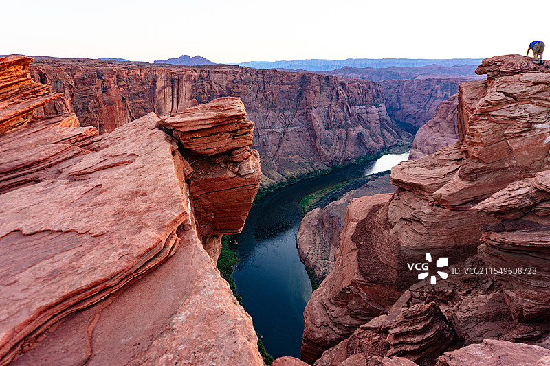 美国科罗拉多大峡谷马蹄湾图片素材