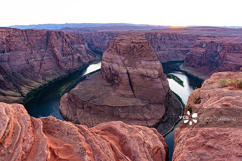 美国科罗拉多大峡谷马蹄湾图片素材