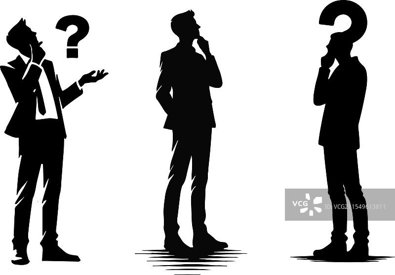 商人们思考的图标图片素材