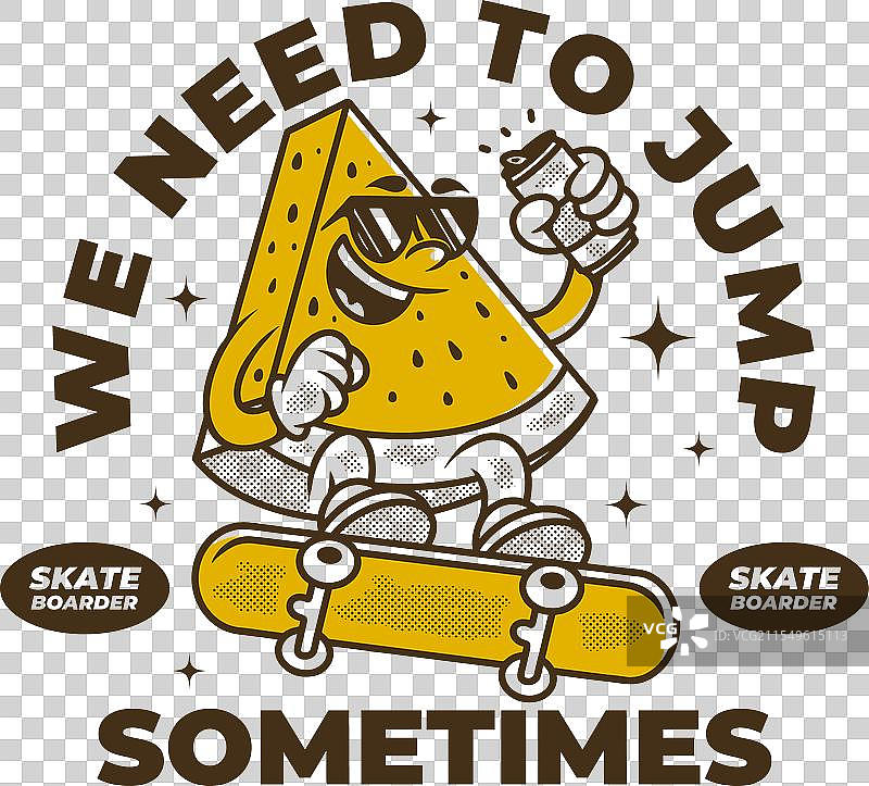 我们有时需要跳跃复古角色的风格图片素材