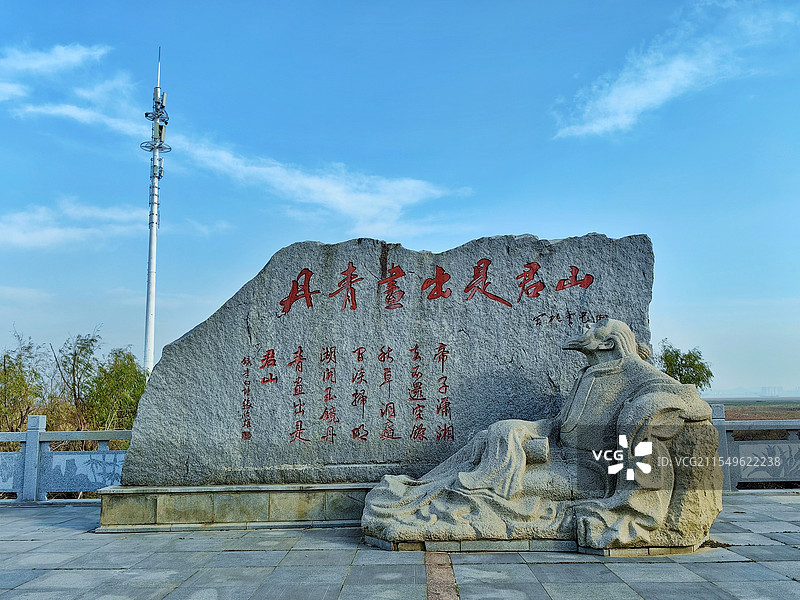 君山岛的美丽风光图片素材