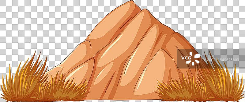 荒凉的山地风景图片素材