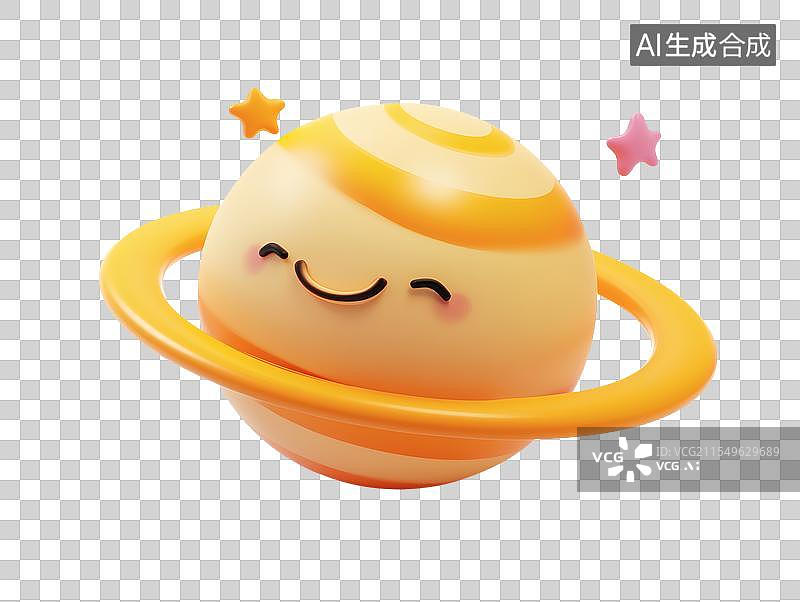【AI数字艺术】3D星球行星元素图片素材