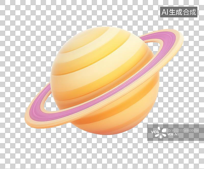 【AI数字艺术】3D星球行星元素图片素材
