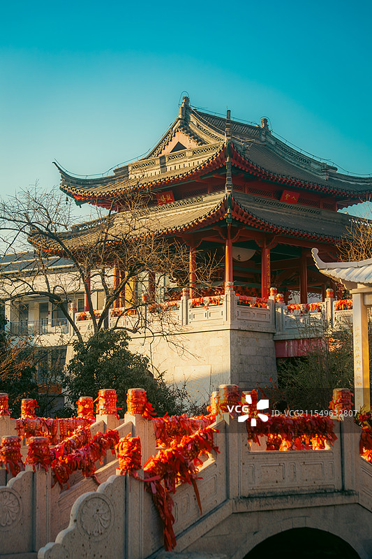 毗卢寺鼓楼图片素材