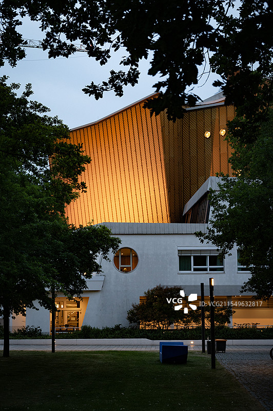 德国柏林爱乐音乐厅图片素材