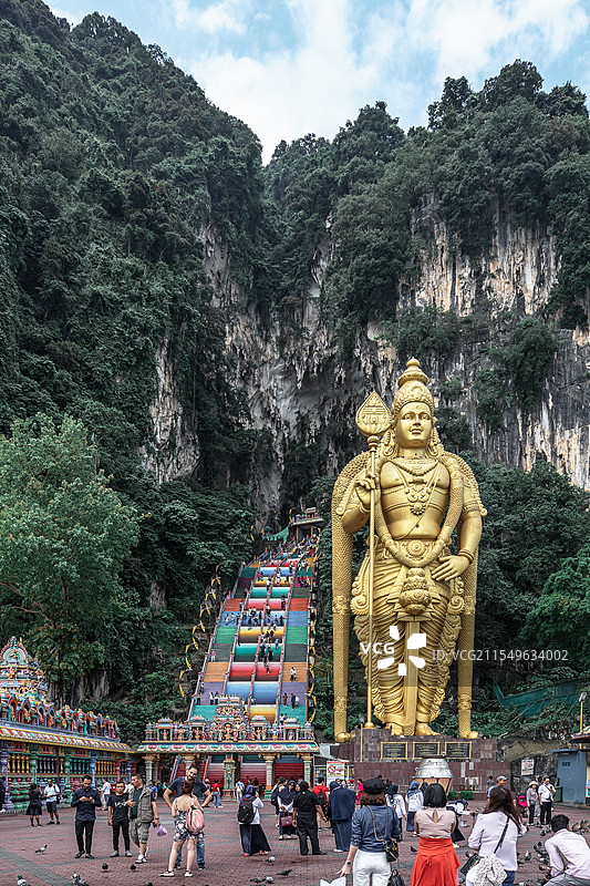 马来西亚吉隆坡之黑风洞图片素材
