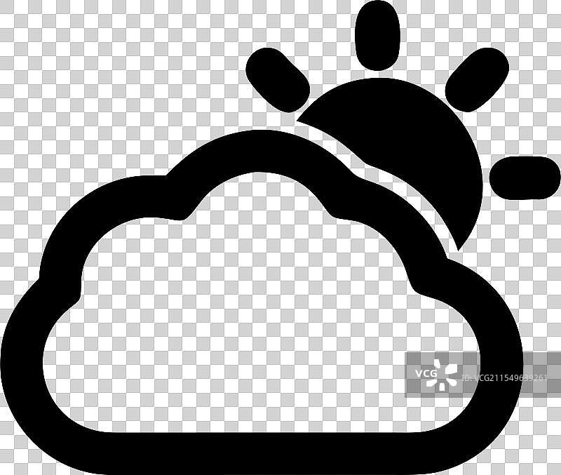 云和太阳图片素材