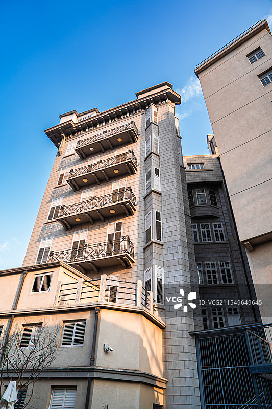 武汉 汉口近代建筑 优秀历史建筑 咸安坊 汉口景明大楼图片素材