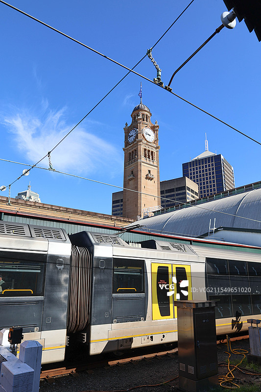 悉尼中央火车站图片素材