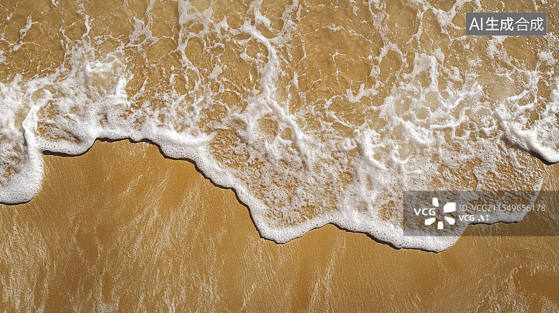 【AI数字艺术】沙滩海景图片素材