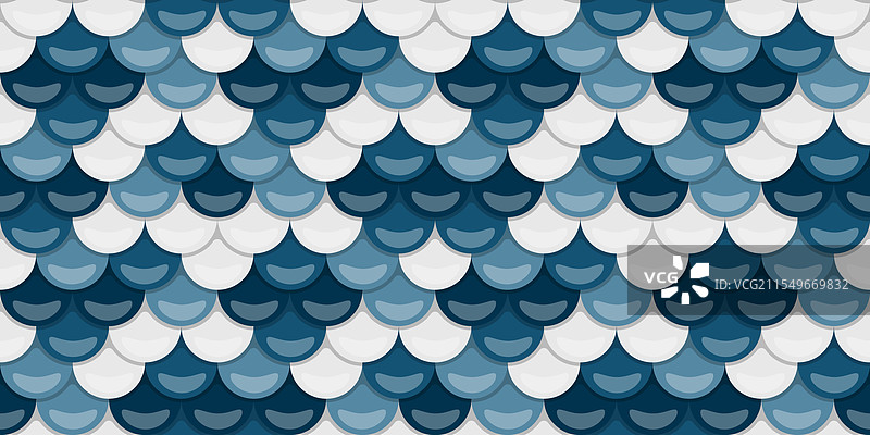 惊艳的无缝图案，展现重叠效果图片素材