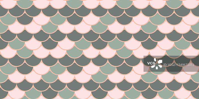 优雅的无缝图案，呈现柔和的粉色图片素材