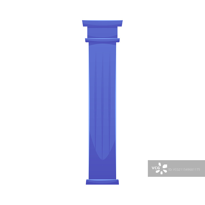 亚特兰蒂斯建筑的古老柱子遗迹图片素材