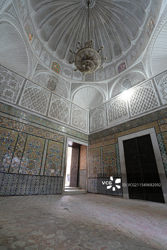 突尼斯凯鲁万的西迪·萨哈卜陵墓图片素材