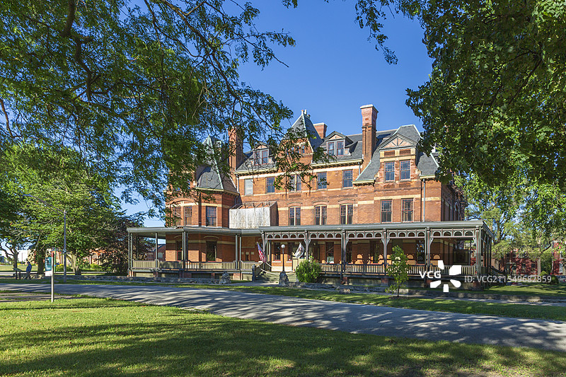 普尔曼（Pullman）历史区，建于1881年的历史建筑，原为佛罗伦萨（Florence）酒店。图片素材