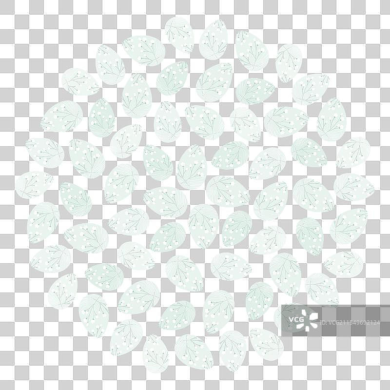 复活节彩蛋装饰背景纹理图片素材