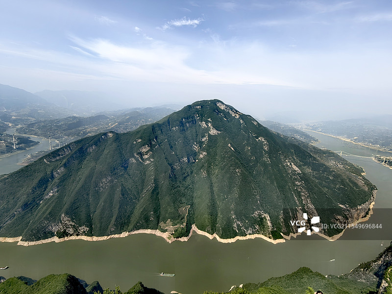 《俯瞰瞿塘峡》图片素材