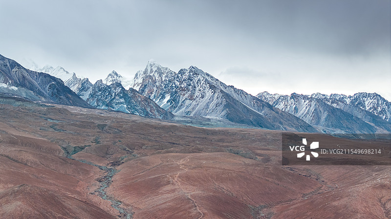 喀喇昆仑山脉图片素材