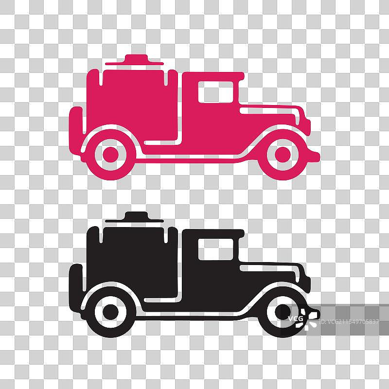 经典复古风格艺术的汽车图片素材