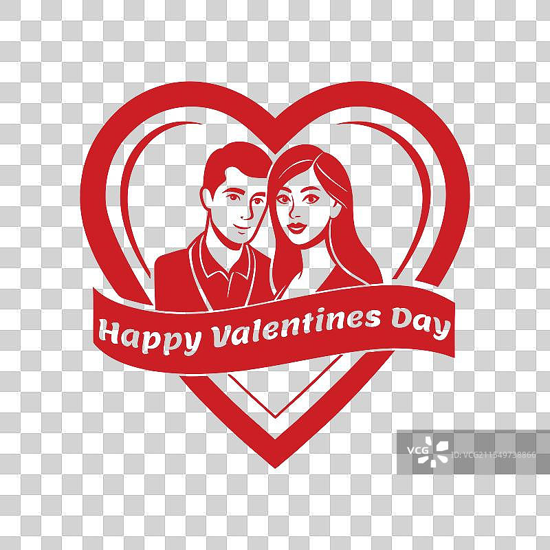 情人节与心形图案图片素材