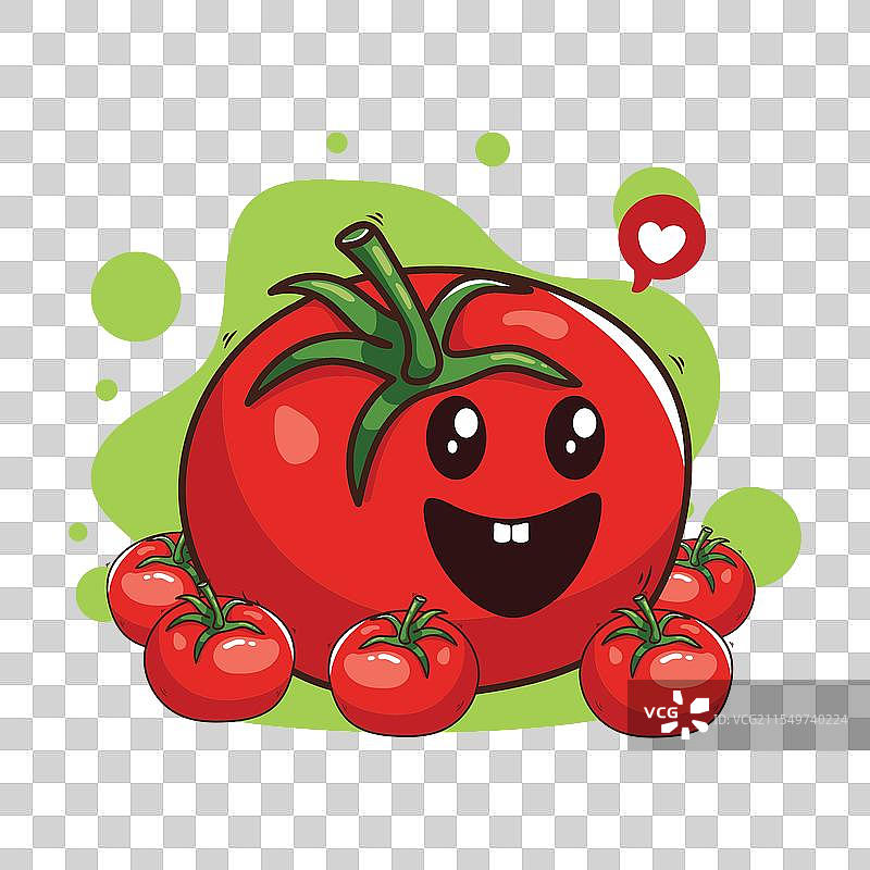 番茄角色图片素材