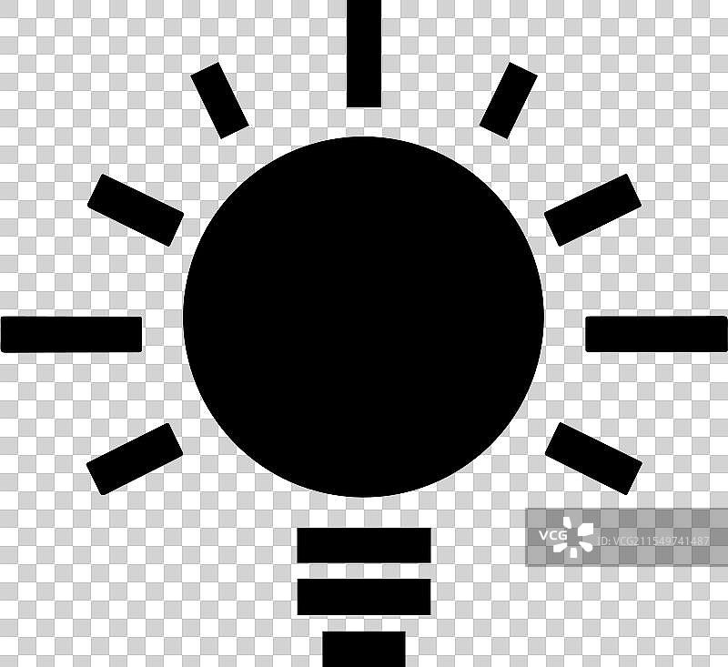 创意图标标志设计模板，独立展示图片素材