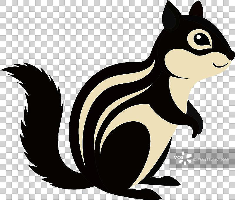 可爱的松鼠艺术图片素材