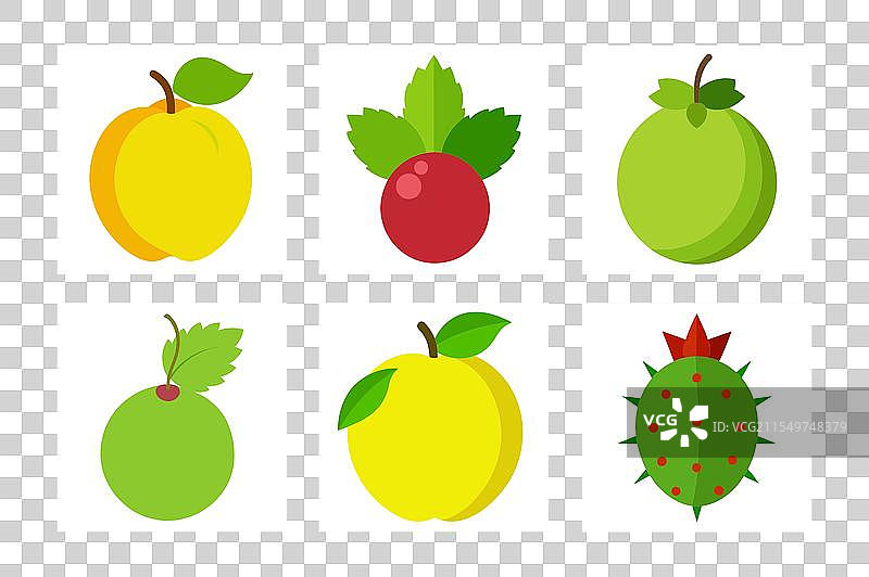 醋栗、红醋栗、橄榄、榅桲、仙人掌果图片素材