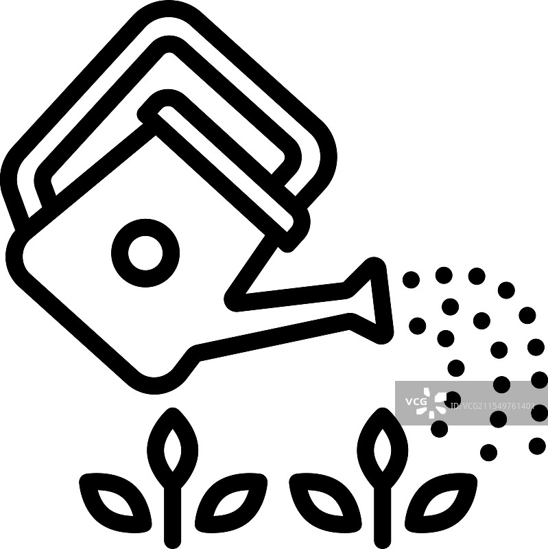 浇水壶图片素材