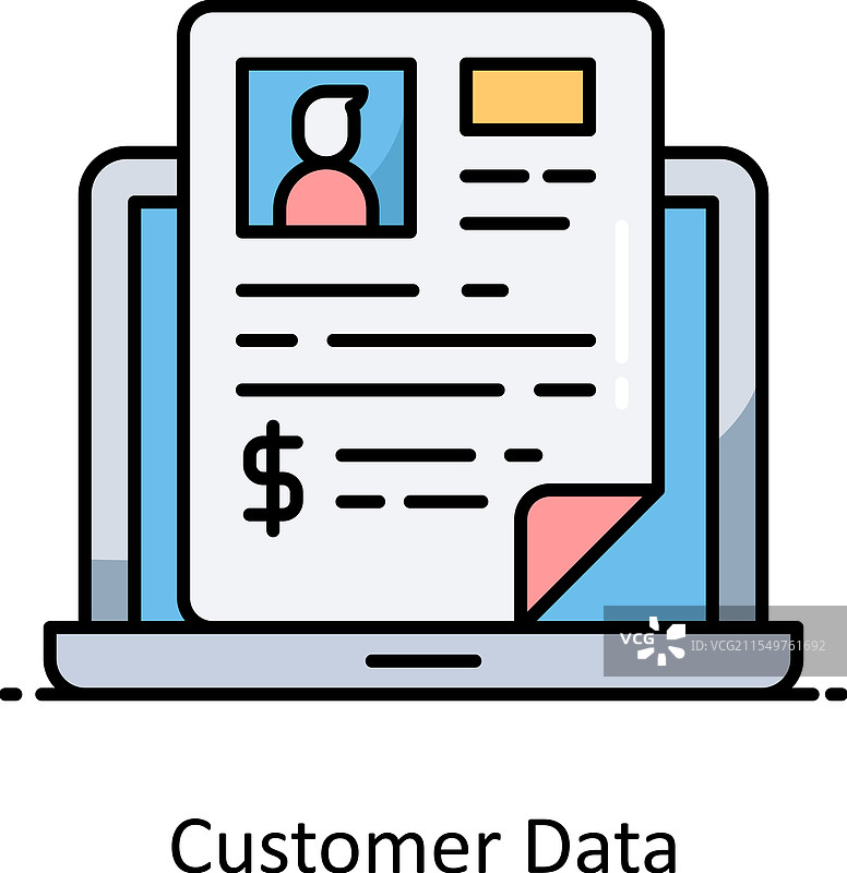 客户数据填写图标图片素材