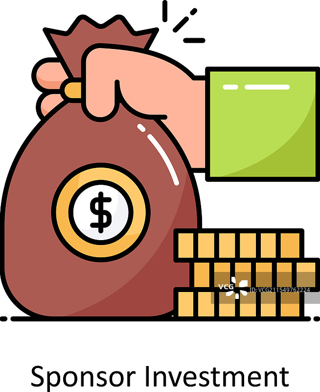 赞助投资图标图片素材