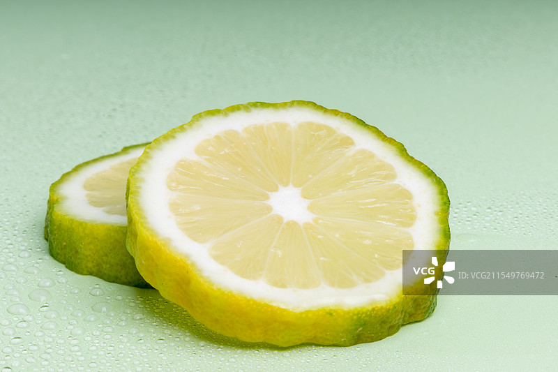 新鲜的香水柠檬图片素材