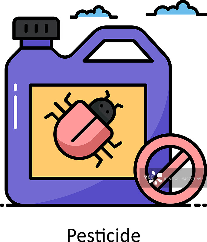 农药填充图标图片素材