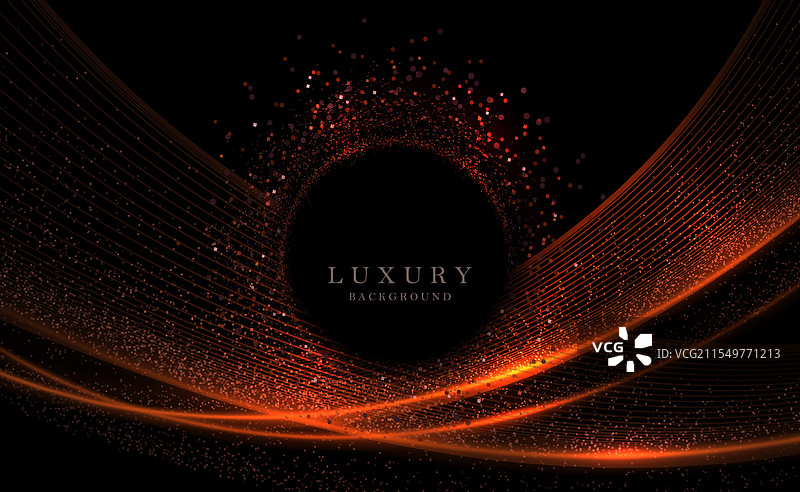 明亮的圆形亮片框架图片素材