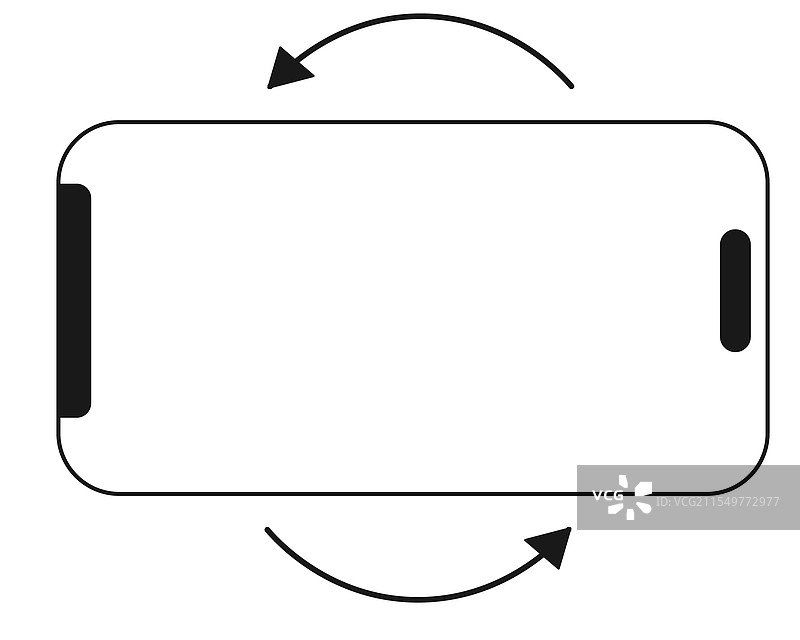 旋转手机图标旋转符号图片素材