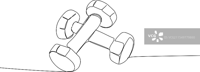 哑铃、壶铃力量训练图片素材