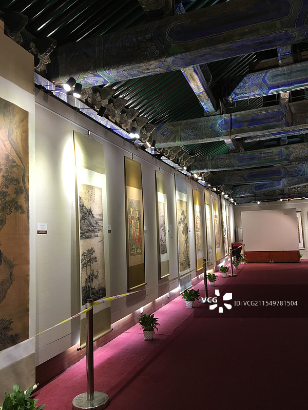 书画展览图片素材